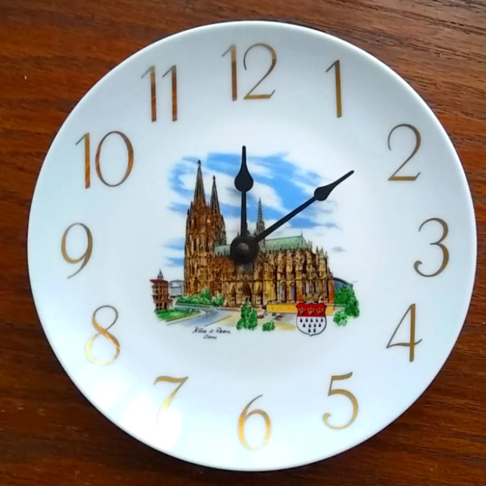 Porzellan Germany clock 7,5